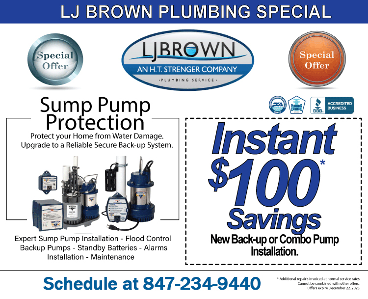 LJ Brown Plumbing Coupons